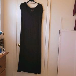 Long black dress